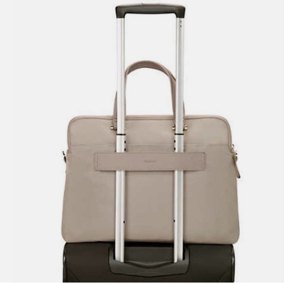 Samsonite Taupe Laptop Bag - Picture 3 of 9